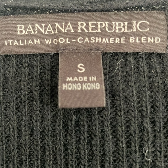 Banana Republic Black Knit Dress - Picture 2 of 2